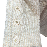 シャネル CHANEL ココマークボタンココマークボタンツイードジャケット ベージュ レディース その他アウター