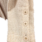 シャネル CHANEL ココマークボタンココマークボタンツイードジャケット ベージュ レディース その他アウター