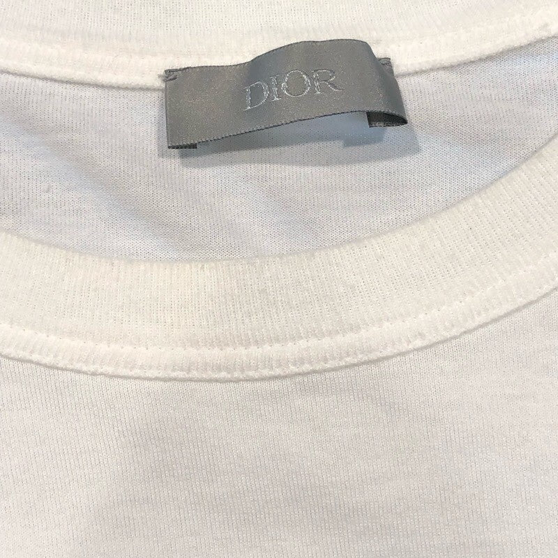 クリスチャン・ディオール Christian Dior アトリエロゴ長袖Ｔシャツ 043Ｊ611Ａ0589 コットン メンズ 長袖Ｔシャツ