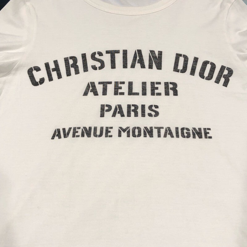 クリスチャン・ディオール Christian Dior アトリエロゴ長袖Ｔシャツ 043Ｊ611Ａ0589 コットン メンズ 長袖Ｔシャツ