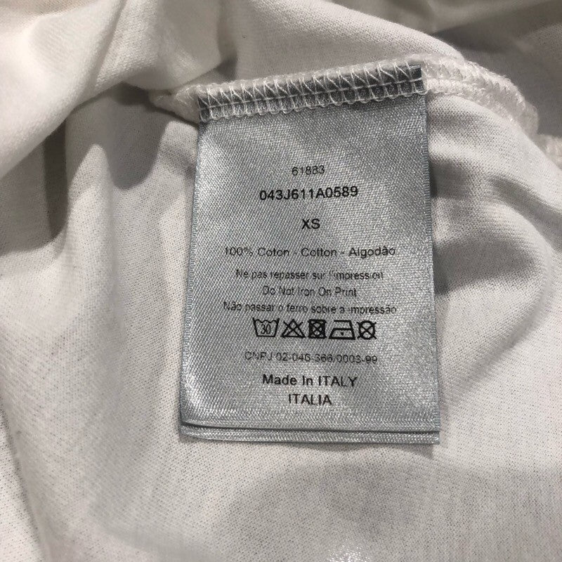 クリスチャン・ディオール Christian Dior アトリエロゴ長袖Ｔシャツ 043Ｊ611Ａ0589 コットン メンズ 長袖Ｔシャツ