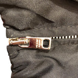 プラダ PRADA トライアングルジップスカート 21H881 ブラック/シルバー金具 ナイロン ナイロン レディース スカート