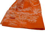 クリスチャン・ディオール Christian Dior トワルドゥジュイロングワンピース 241R55A3846 オレンジ コットン レディース ワンピース