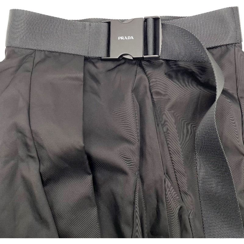 プラダ PRADA Re-Nylon ロゴベルトロングスカート 21X902 リサイクルポリアミド レディース ロングスカート