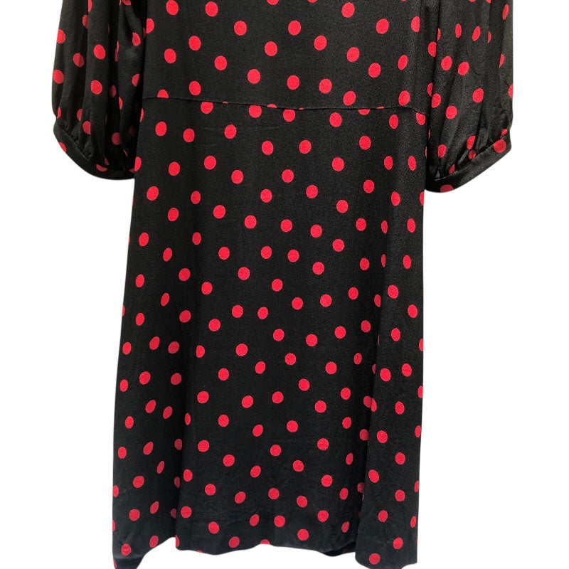 セリーヌ CELINE ドレープネックドットワンピース 2R378334F ブラック  