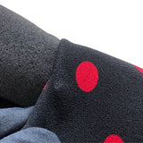 セリーヌ CELINE ドレープネックドットワンピース 2R378334F ブラック レーヨン レディース ワンピース