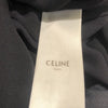 セリーヌ CELINE ドレープネックドットワンピース 2R378334F ブラック レーヨン レディース ワンピース