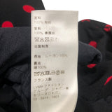 セリーヌ CELINE ドレープネックドットワンピース 2R378334F ブラック レーヨン レディース ワンピース