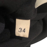 セリーヌ CELINE ドレープネックドットワンピース 2R378334F ブラック レーヨン レディース ワンピース