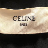 セリーヌ CELINE ドレープネックドットワンピース 2R378334F ブラック レーヨン レディース ワンピース