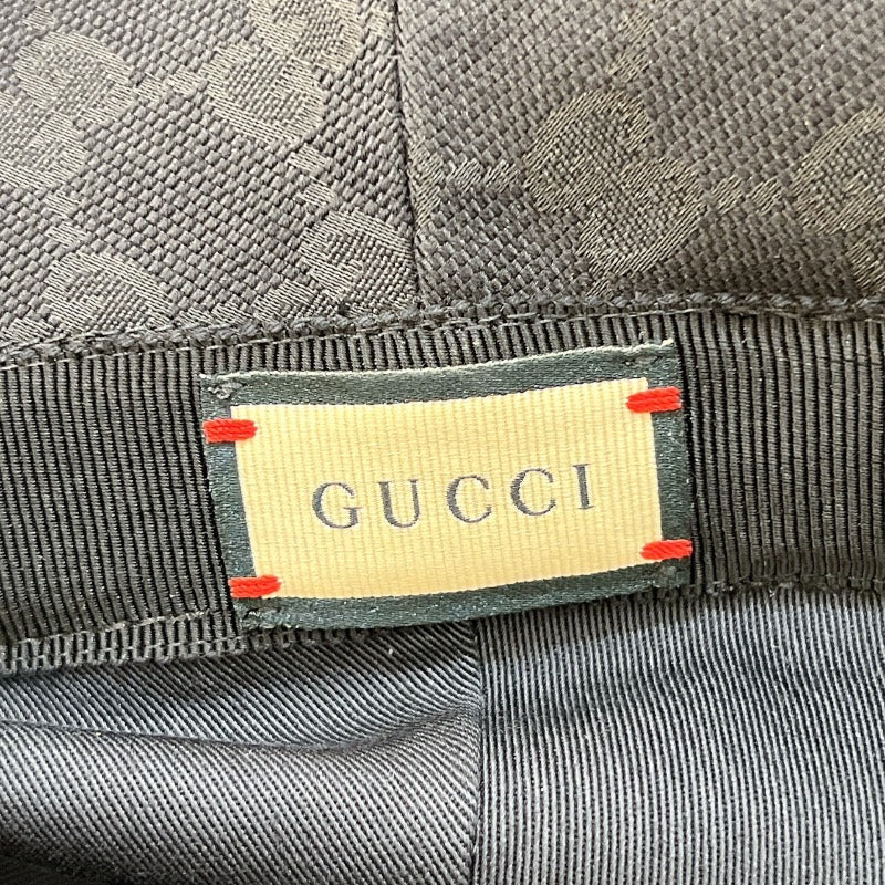 グッチ GUCCI GGキャンバスフェドラハット 576587 コットン メンズ その他ファッション雑貨