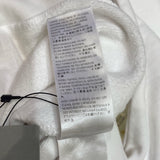 バレンシアガ BALENCIAGA PARIS刺繍プルオーバーパーカー 2022年 674986 ホワイト コットン メンズ パーカー