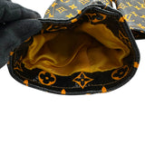 ルイ・ヴィトン LOUIS VUITTON モノグラム総柄ライダースジャケット FGLJ15JPS ブラック レザー レディース ライダースジャケット