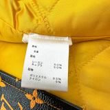 ルイ・ヴィトン LOUIS VUITTON モノグラム総柄ライダースジャケット FGLJ15JPS ブラック レザー レディース ライダースジャケット