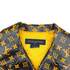 ルイ・ヴィトン LOUIS VUITTON モノグラム総柄ライダースジャケット FGLJ15JPS ブラック レザー レディース ライダースジャケット