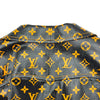 ルイ・ヴィトン LOUIS VUITTON モノグラム総柄ライダースジャケット FGLJ15JPS ブラック レザー レディース ライダースジャケット