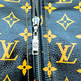 ルイ・ヴィトン LOUIS VUITTON モノグラム総柄ライダースジャケット FGLJ15JPS ブラック レザー レディース ライダースジャケット