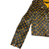 ルイ・ヴィトン LOUIS VUITTON モノグラム総柄ライダースジャケット FGLJ15JPS ブラック レザー レディース ライダースジャケット