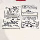 コーチ COACH ×PEANUTS　スヌーピー半袖Tシャツ ホワイト コットン メンズ 半袖Ｔシャツ