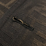 フェンディ FENDI FF総柄 ボンバージャケット FW1165 ブラウン ポリエステル メンズ ミリタリージャケット