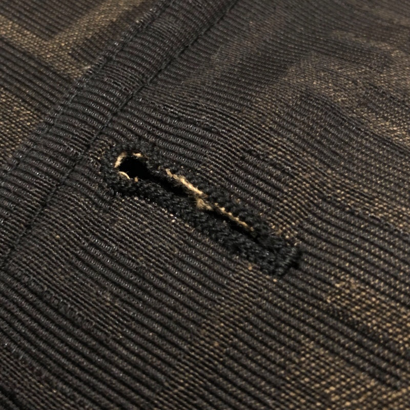 フェンディ FENDI FF総柄 ボンバージャケット FW1165 ブラウン ポリエステル メンズ ミリタリージャケット