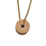 ブルガリ BVLGARI ビーゼロワンネックレス ゴールド 750 オニキス ジュエリー