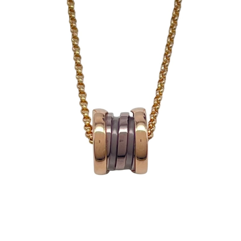 ブルガリ BVLGARI ビーゼロワンネックレス ゴールド 750 オニキス ジュエリー