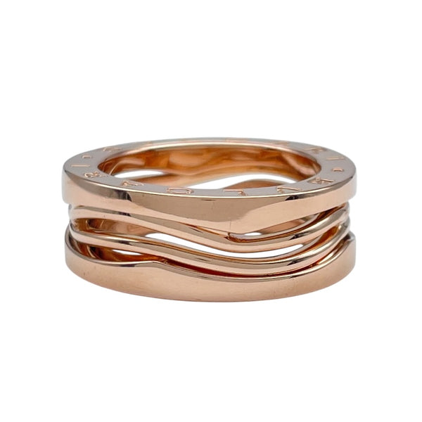 ブルガリ BVLGARI ビーゼロワンレジェンドリング ピンクゴールド Au750 ジュエリー