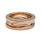 ブルガリ BVLGARI ビーゼロワンレジェンドリング ピンクゴールド Au750 ジュエリー