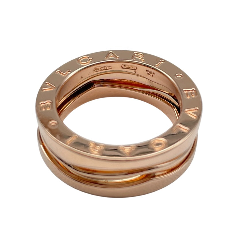 ブルガリ BVLGARI ビーゼロワンレジェンドリング ピンクゴールド Au750 ジュエリー