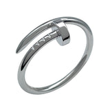カルティエ Cartier ジュストアンクルリングSM ホワイトゴールド K18WG ジュエリー