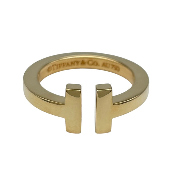 ティファニー TIFFANY＆CO Tスクエアリング ゴールド Au750 ジュエリー