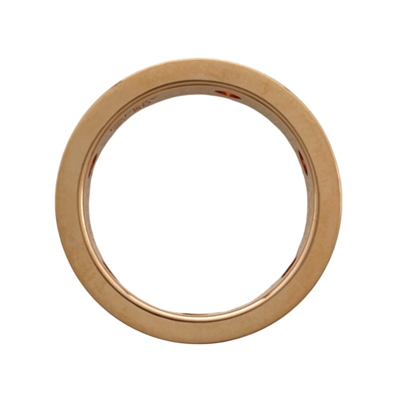 ブルガリ BVLGARI ブルガリブルガリローマンソルベリング ピンクゴールド Au750 アメシスト ジュエリー