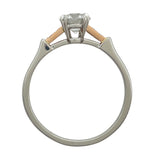 ハリーウィンストン HARRY WINSTON トリストリング プラチナ K18/Pt950 ダイヤモンド ジュエリー