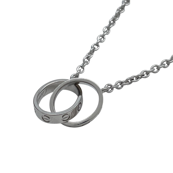 カルティエ Cartier ベビーラブネックレス ホワイトゴールド 750 ジュエリー