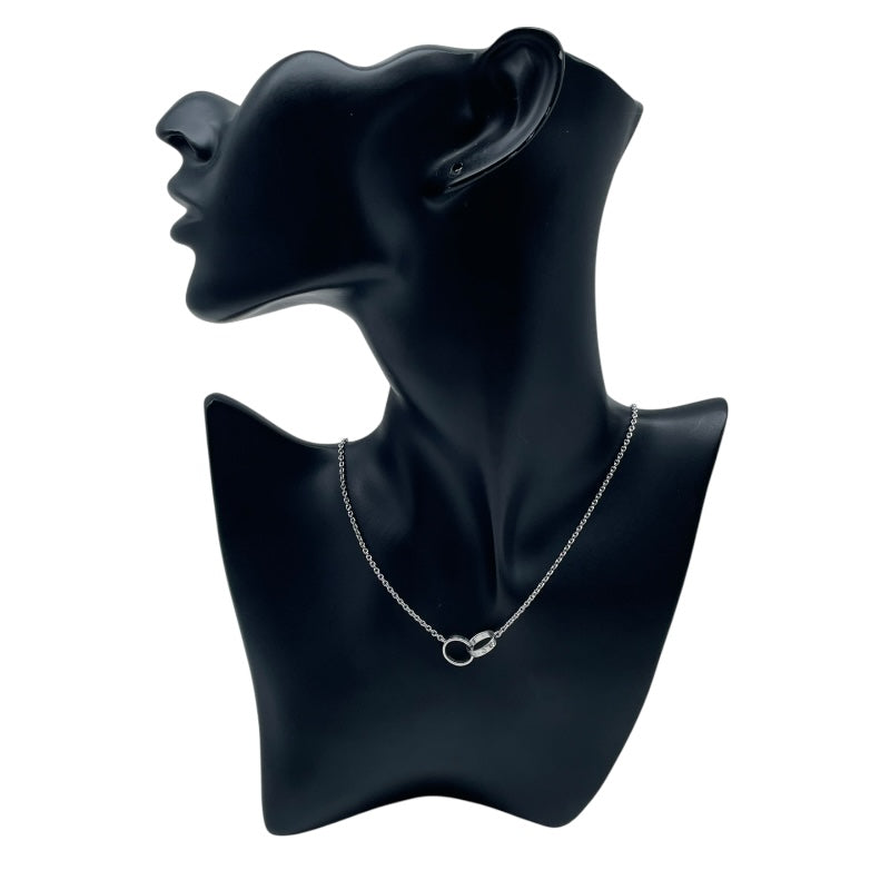 カルティエ Cartier ベビーラブネックレス ホワイトゴールド 750