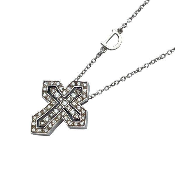 ダミアーニ DAMIANI ベルエポッククラウンネックレス ホワイトゴールド K18WG ジュエリー