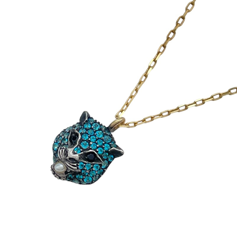 グッチ GUCCI ネックレス ゴールド Au750/SV ジュエリー