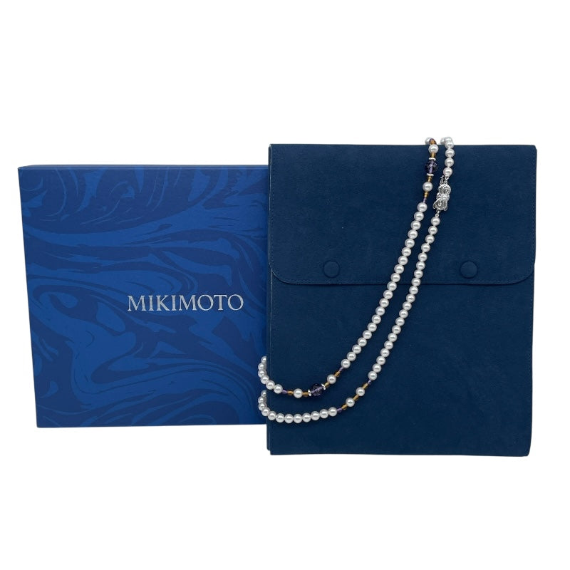 ミキモト MIKIMOTO ネックレス シルバー SV ジュエリー