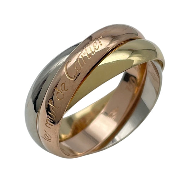 カルティエ Cartier トリニティリング マルチカラー K18YG/K18PG/K18WG ジュエリー