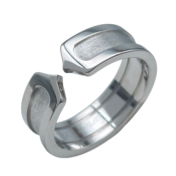 カルティエ Cartier C2リングSM ホワイトゴールド K18WG ジュエリー