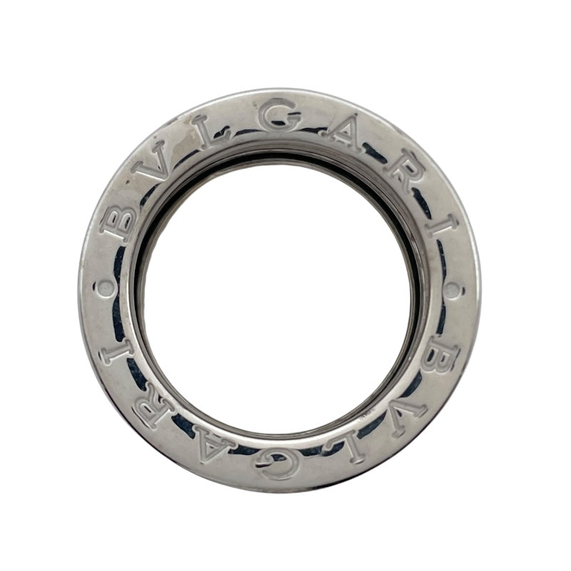 ブルガリ BVLGARI ビーゼロワンリング４バンド（Ｍ）フルダイヤ ホワイトゴールド 750 ジュエリー