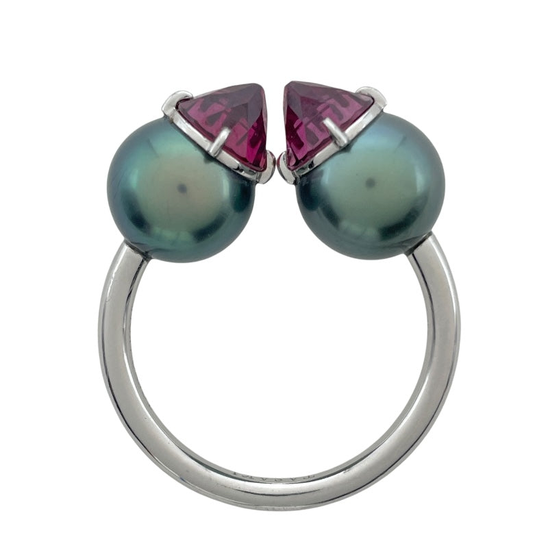 タサキ TASAKI リファインドリベリオンリング ホワイトゴールド 750 ブラックパール ジュエリー