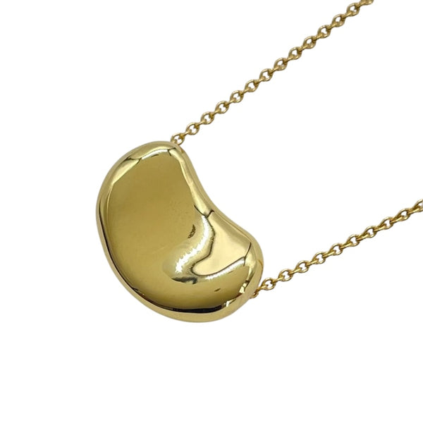 ティファニー TIFFANY＆CO ビーンネックレス イエローゴールド 18K ジュエリー