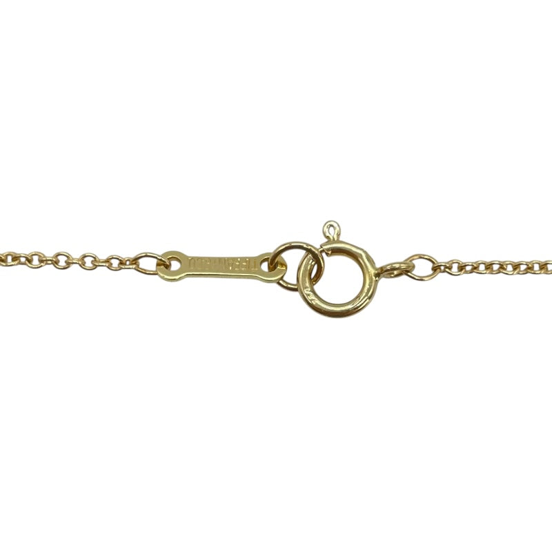 ティファニー TIFFANY＆CO オープンハートネックレス イエローゴールド 750 ジュエリー