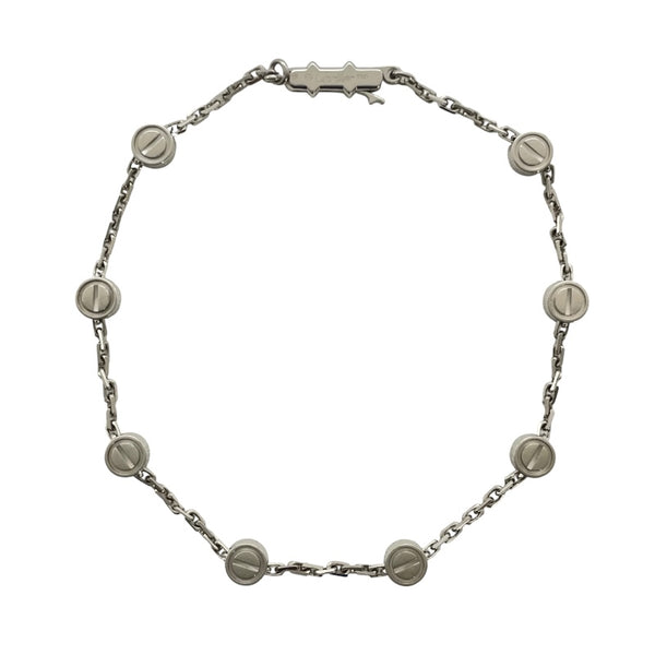 カルティエ Cartier ラブパスティーユブレス ホワイトゴールド K18WG ジュエリー
