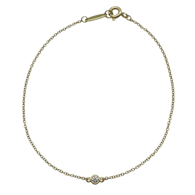 ティファニー TIFFANY＆CO バイザヤードブレス イエローゴールド Au750 ダイヤモンド ジュエリー