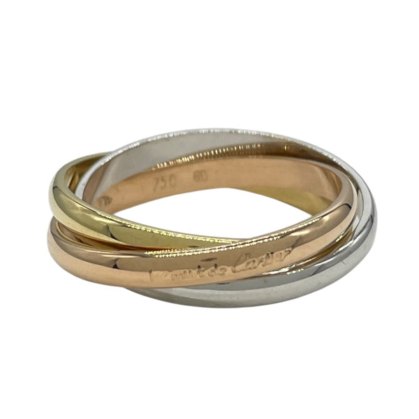 カルティエ Cartier トリニティリング SM ゴールド/ホワイトゴールド/ピンクゴールド 750 ジュエリー
