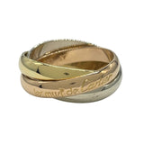 カルティエ Cartier トリニティリング ゴールド/ホワイトゴールド/ピンクゴールド 750 ジュエリー