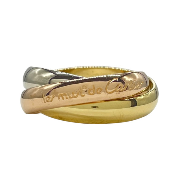 カルティエ Cartier トリニティリング ゴールド/ホワイトゴールド/ピンクゴールド 750 ジュエリー